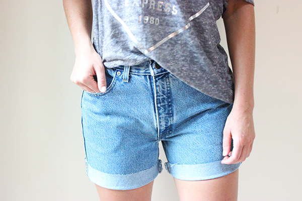 DIY Denim Shorts