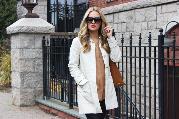 Neutral Trench Coat
