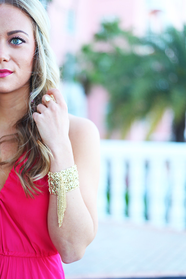 Kendra Scott Gold Tassel Bracelet