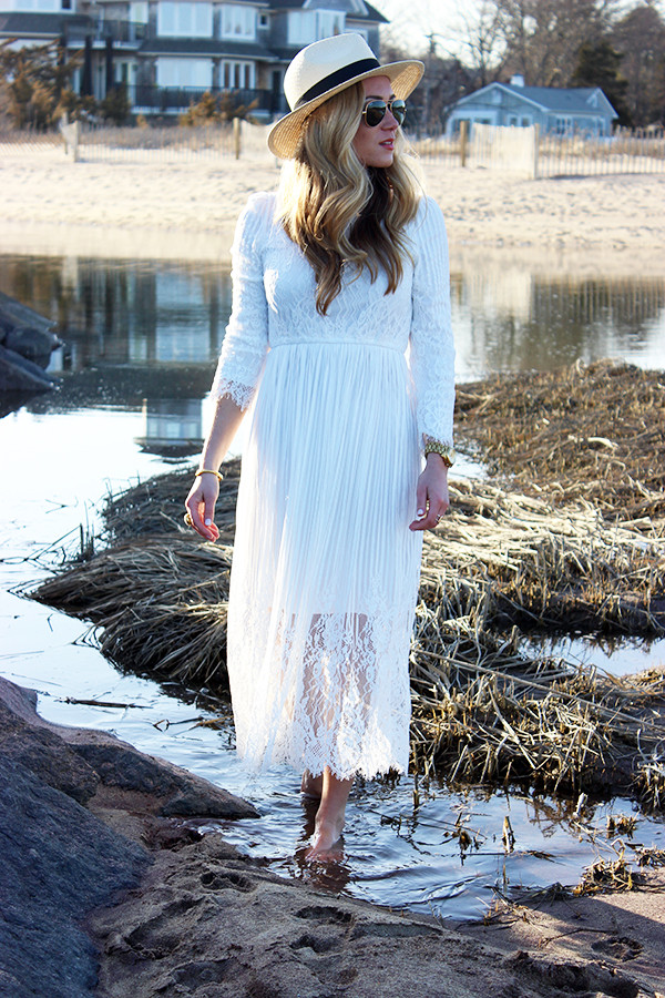 White Beach Dress