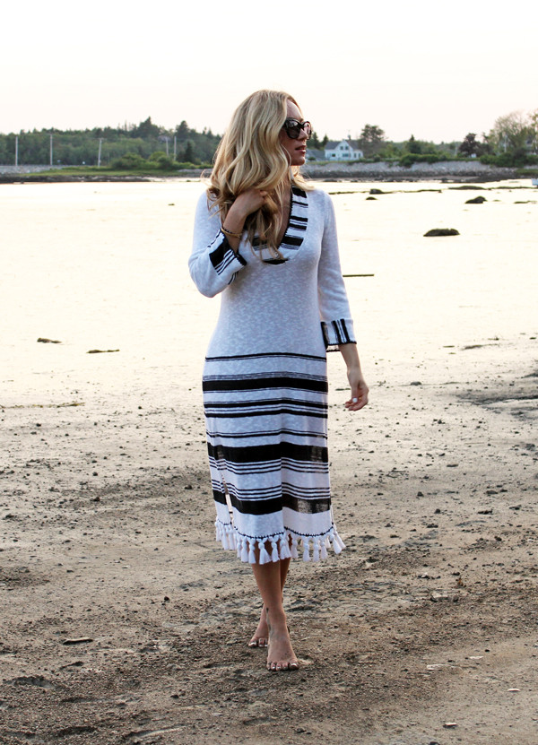 Striped-Sweater-Dress