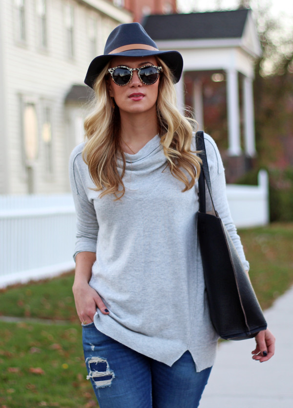 Gray-Cowlneck-Sweater-