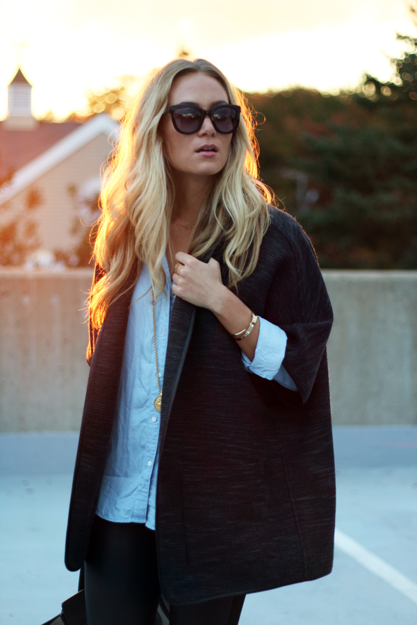 Gray-Oversized-Cardigan