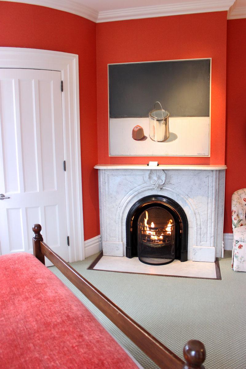 Cozy-Marble-Fireplace