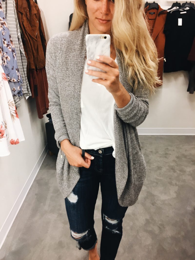 Draped Cardigan