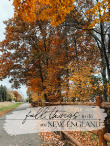 fall things to do in new england