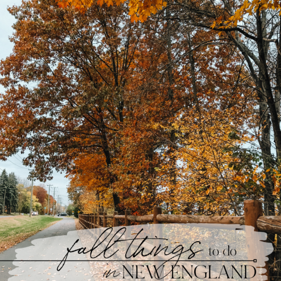 Fall Things to do in New England